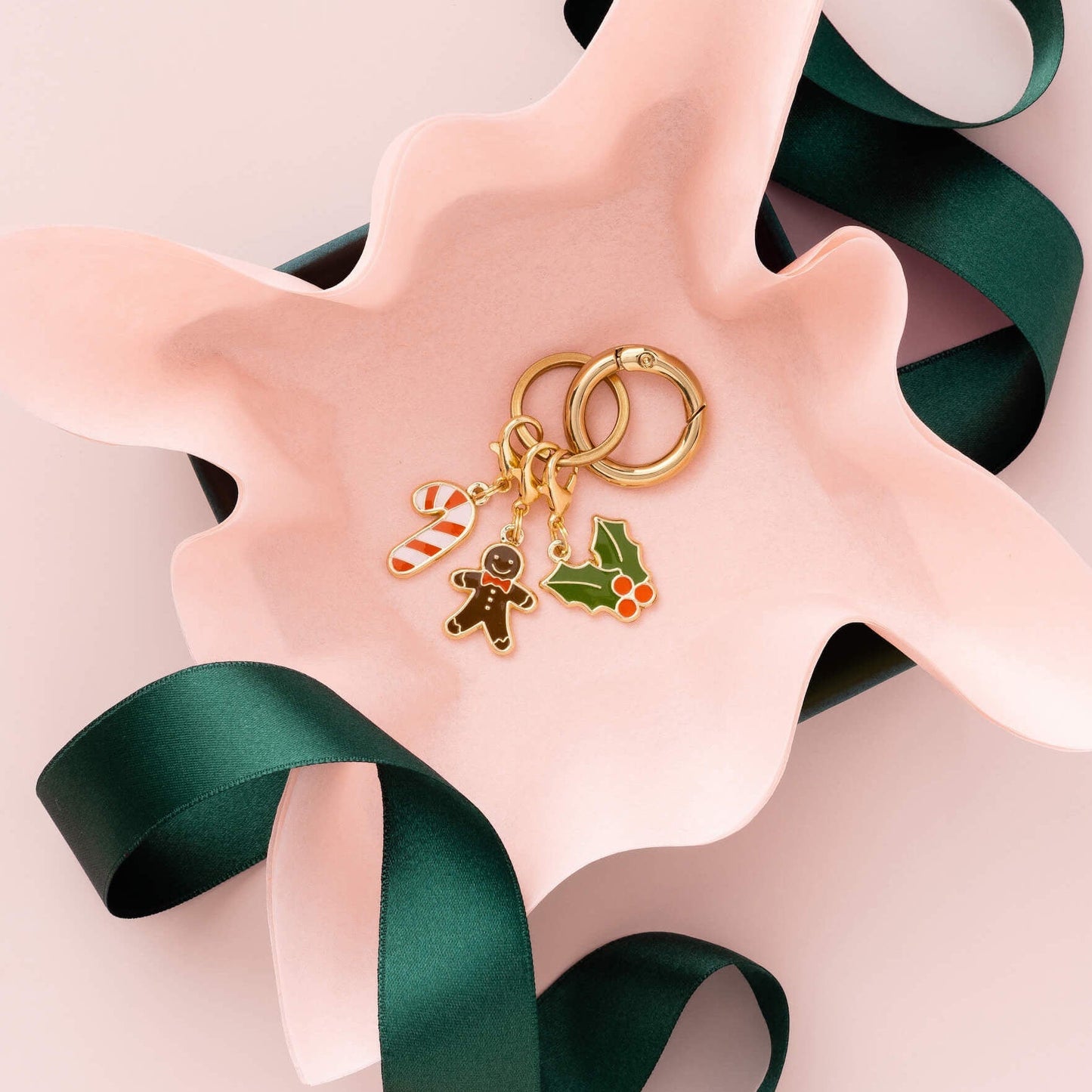 Candy Cane Collar Charm