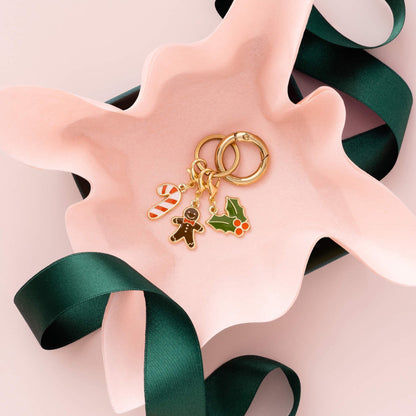 Candy Cane Collar Charm
