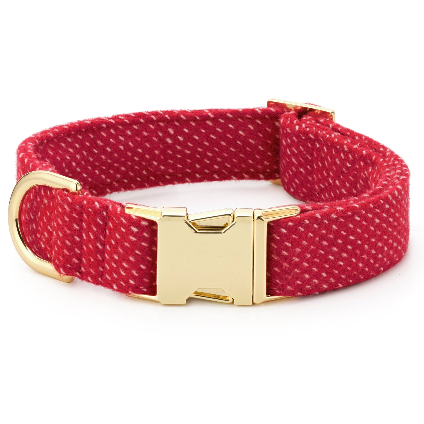 Berry Stitch Flannel Lady Bow Collar