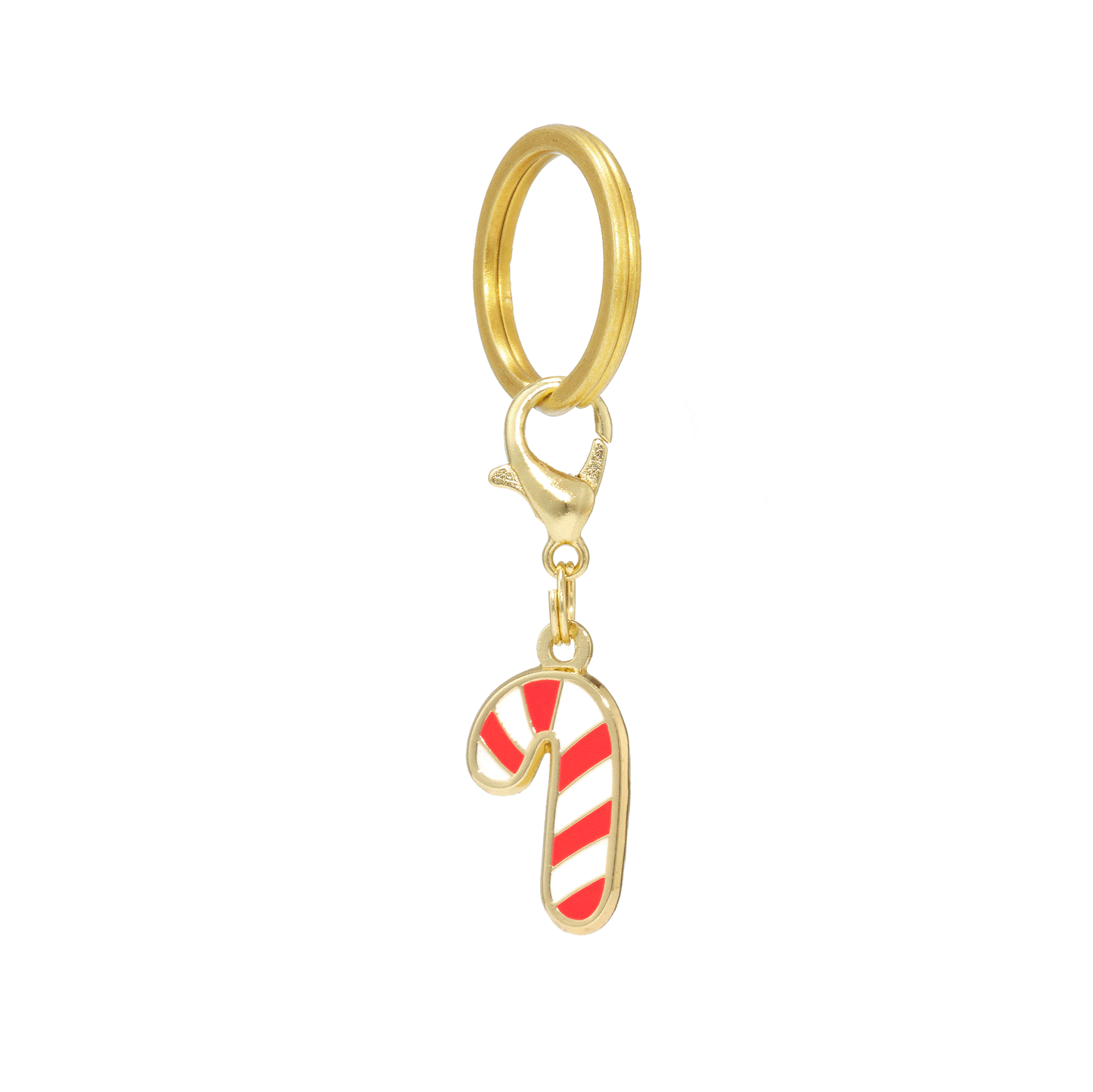 Candy Cane Collar Charm