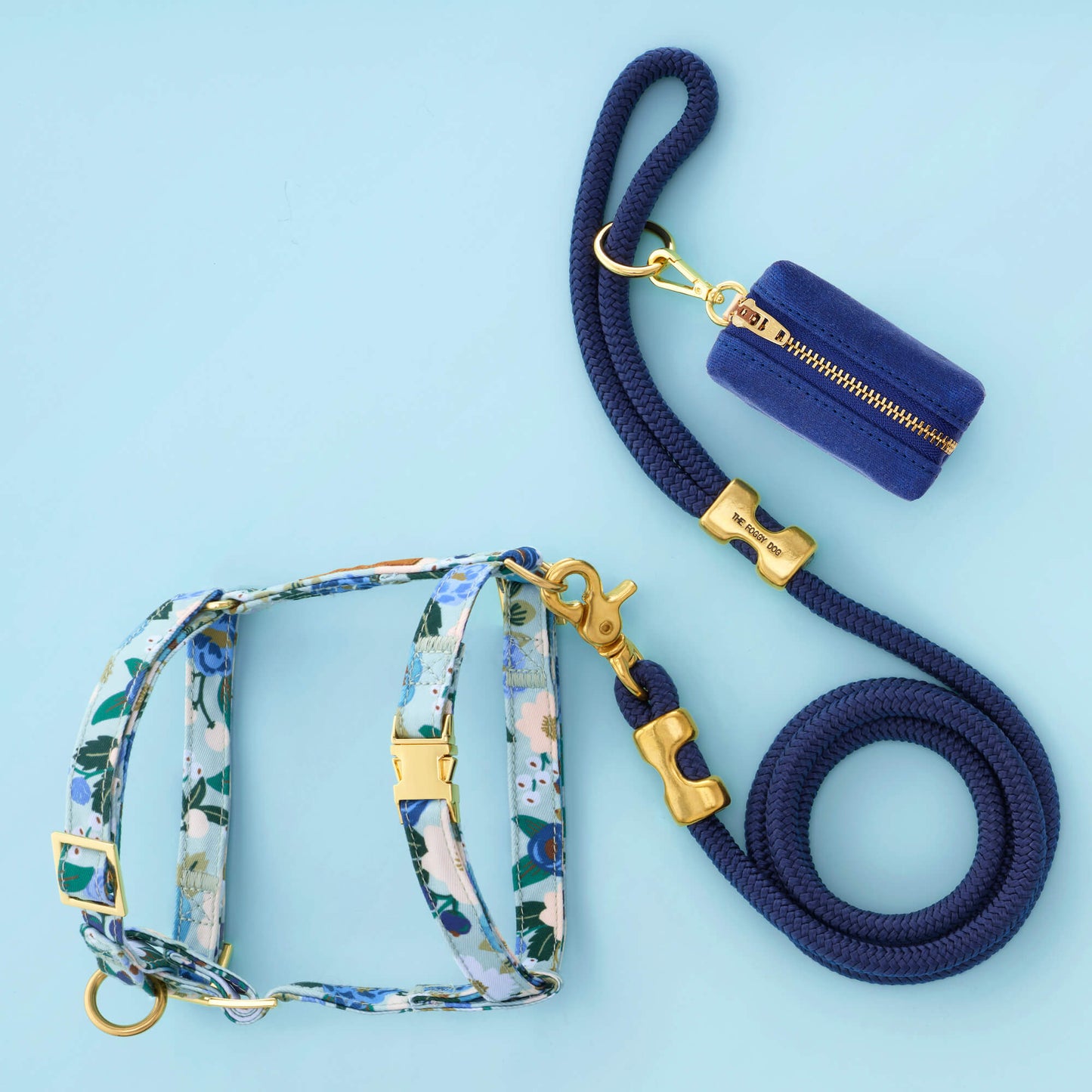 Rifle Paper Co. x TFD Vintage Blossom Harness Walk Set