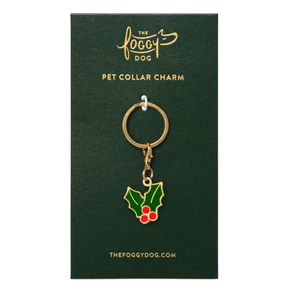 Holly Collar Charm